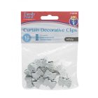 Díszcsipesz, kicsi, fehér 10 db