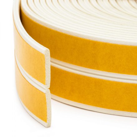 Öntapadós ajtó- ablakszigetelő - I profil - 6m - fehér 15 mm