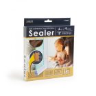 Öntapadós ajtó- ablakszigetelő - E profil - 4 mm x 6 m  - barna