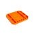 HANDY Gumi szerszámos tálca tárolórekeszekkel - vonalzóval - 26 x 23,5 x 2,5 cm 10985B