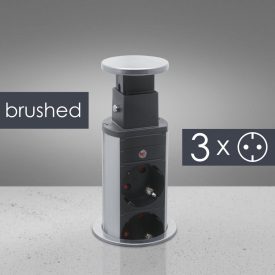 Delight rejtett elosztó szálcsiszolt 20430B