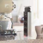 Delight rejtett elosztó szálcsiszolt 20430B