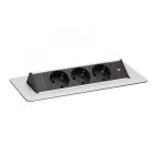 Elosztó -Rejtett- 3-as - felnyíló - szálcsiszolt