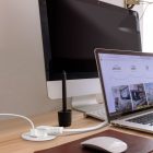 DELIGHT Rejtett - beépíthető konnektor + USB - fehér 20461WH