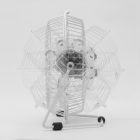 USB Mini Ventilátor - fehér - 18 cm