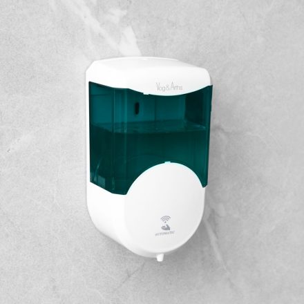 Automata szappanadagoló - 600 ml - fali - elemes - füst színű