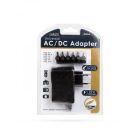 Univerzális adapter 3-12V, 1.5 A, 18W - 6 DC dugó