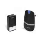 Digitális elem- és vezeték nélküli csengő - Kinetic - fekete