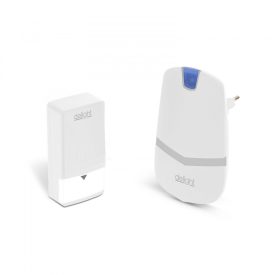   Digitális elem- és vezeték nélküli csengő - Kinetic - fehér