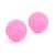 Szárítólabda - 6 cm - rózsaszín - 2 db / csomag