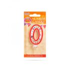 Tortagyertya - szám, 6,5 x 4 cm - 0