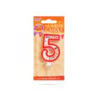 Tortagyertya - szám, 6,5 x 4 cm - 5