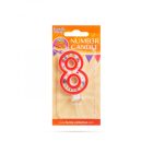 Tortagyertya - szám, 6,5 x 4 cm - 8