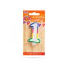 Tortagyertya - szám, 7 x 4 cm - 1