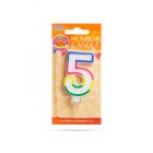 Tortagyertya - szám, 7 x 4 cm - 5