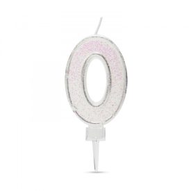 Tortagyertya - szám, 6,5 x 4 cm - 0