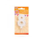 Tortagyertya - szám, 6,5 x 4 cm - 8