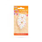 Tortagyertya - szám, 7 x 4 cm - 6