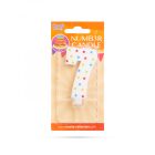 Tortagyertya - szám, 7 x 4 cm - 7