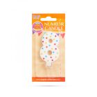 Tortagyertya - szám, 7 x 4 cm - 8