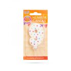 Tortagyertya - szám, 7 x 4 cm - 9