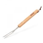 Grillező eszköz szett - 3 db-os - fa nyéllel