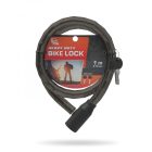 Kerékpár lakat 18 mm / 100 cm - fekete