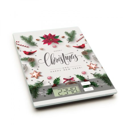 Konyhai mérleg - karácsonyi - max 5 kg