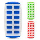 Szilikonos jégkockatartó - 3 szín és forma