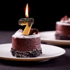 Gyertya - számsütemény - 7