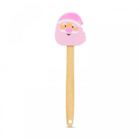 Szilikon spatula - mikulás - 29 x 7,6 cm