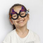 Halloween-i party szemüveg - boszorkány kalap