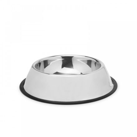Etetőtál - 15 cm - krómozott