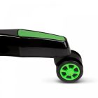 Gamer szék párnával - zöld - 85 x 54 cm / 54 x 50 cm