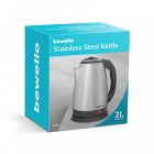 Bewello Rozsdamentes acél vízforraló - 2L - 2000W