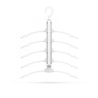 Helytakarékos rendszerező vállfa - 5 db akasztó