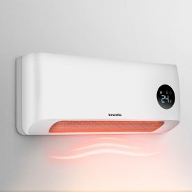   Fali hősugárzó - 1000/2000W - LED kijelző - 230V - fehér
