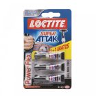 Loctite Super Attack - Gel mini trio - 3x1g