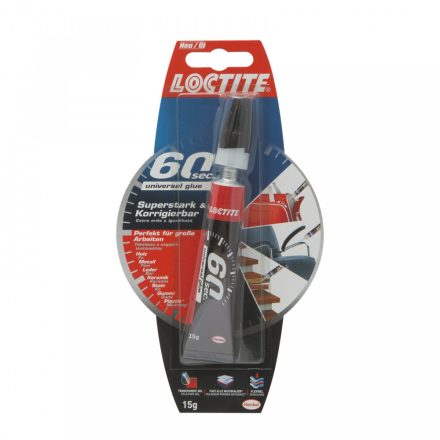 Loctite 60 sec univerzális ragasztó 15g