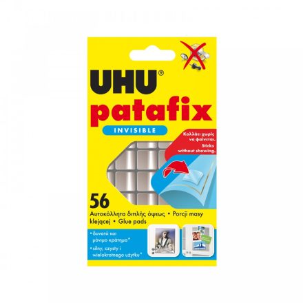 UHU Patafix Invisible gyurmaragasztó  - 56 db / csomag