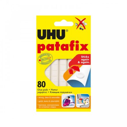 UHU Patafix fehér gyurmaragasztó - 80 db / csomag