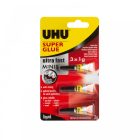 UHU Pillanatragasztó -Zselés- 3x1g.