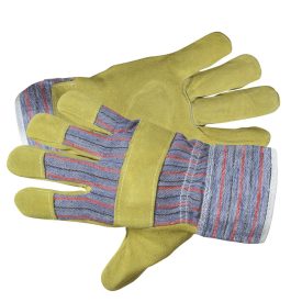   EXTOL kesztyű munkához TERN, FF HS-01-004, sárga ; marhabőr