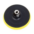 EXTOL gumitányér sarokcsiszolóhoz; 125mm, tépőzáras, max. ford.:12.500 1/min