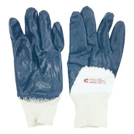   EXTOL kesztyű 10-es méret HARRIER, olajálló, kék; mártott, nitril