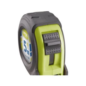 EXTOL mérőszalag, gumírozott, 1 stoppos; 5m×19mm