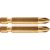 EXTOL behajtóhegy PH, 2 db, S2 acél, Titanium bevonat; PH 1×50mm, bliszteren