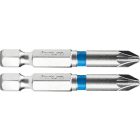 EXTOL behajtóhegy PZ, 2 db, S2 acél; PZ 3×50mm, bliszteren