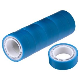   EXTOL tőmítő szalag klt., teflon, 10 db, (PTFE), 0,075×12mm×10m, EN 751-3, WRAS, ivóvízhez