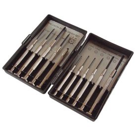 EXTOL órás csavarhúzó klt.; 11db, lapos+PH